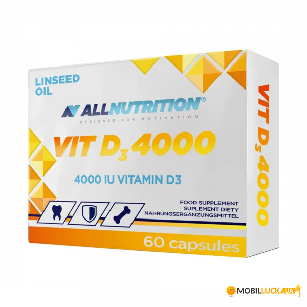  AllNutrition Vitamin D3 4000 60  