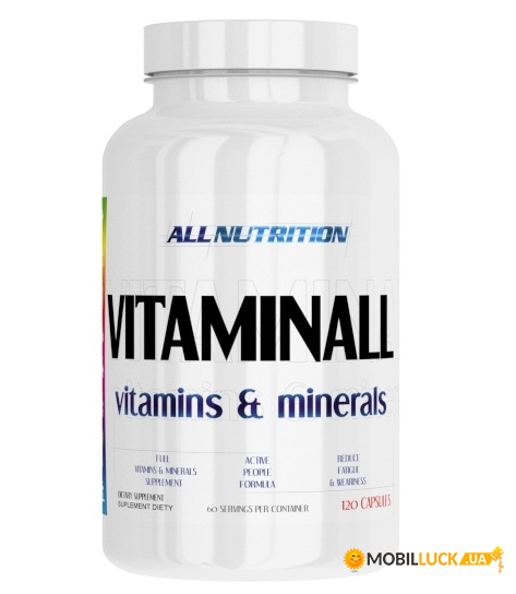  AllNutrition Vitaminall Vitamins Minerals 120 