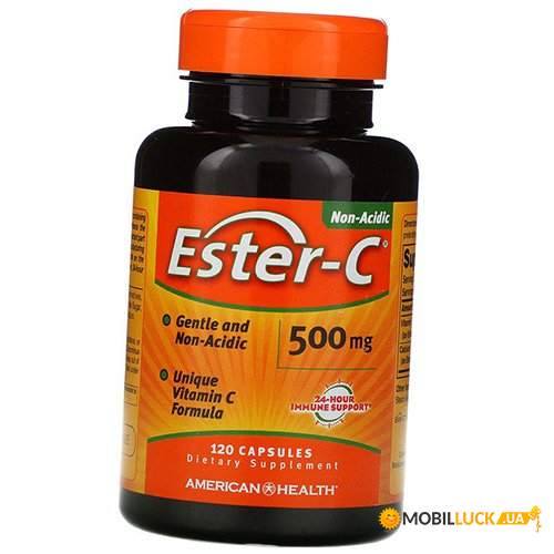   American Health Ester-C 500 Caps 60 (36471007)