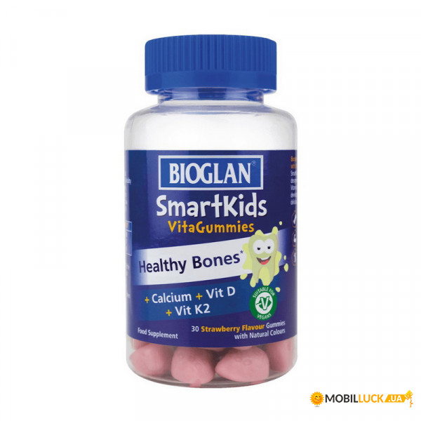 ³ Bioglan Smartkids Healthy Bones 30 Gummies Strawberry