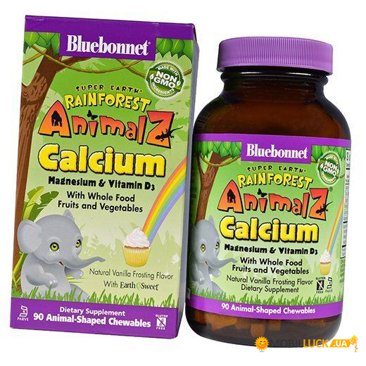    Bluebonnet Nutrition Animalz Calcium 90  (36393080)