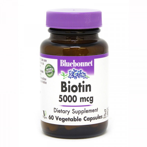    Bluebonnet Nutrition Biotin 5000 mg 60  