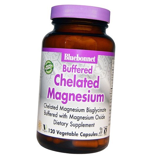  Bluebonnet Nutrition Buffered Chelated Magnesium 120  (36393060)