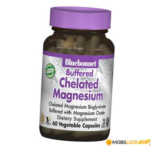  Bluebonnet Nutrition Buffered Chelated Magnesium 60  (36393060)