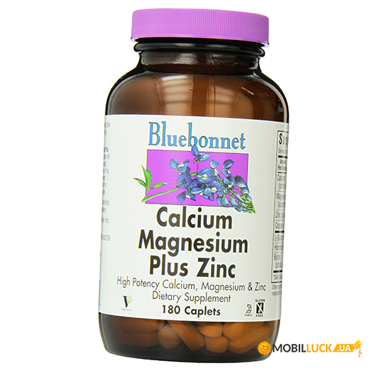  Bluebonnet Nutrition Calcium Magnesium Zinc 180  (36393027)