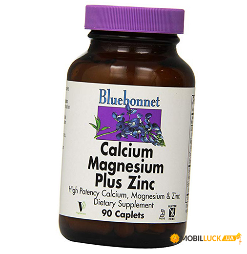  Bluebonnet Nutrition Calcium Magnesium Zinc 90  (36393027)