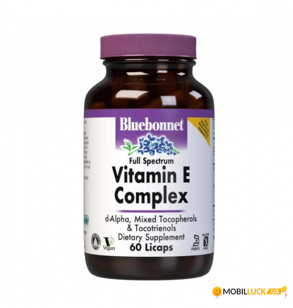  Bluebonnet Full Spectrum Vitamin E 60  