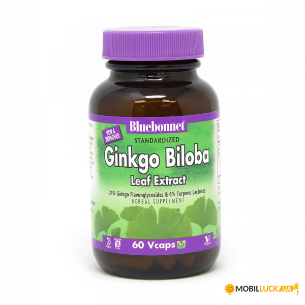 ³ Bluebonnet Ginkgo Biloba Leaf Extracte 60 