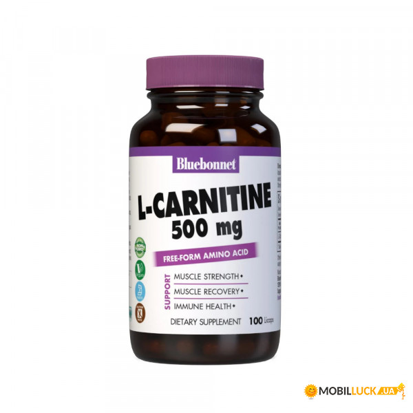  Bluebonnet Nutrition L-Carnitin 500 mg 30  