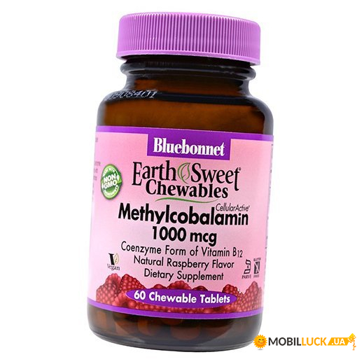  Bluebonnet Nutrition Methylcobalamin 1000 60   (36393036)