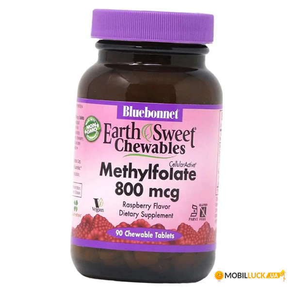  Bluebonnet Nutrition Methylfolate 800 90  (36393118)