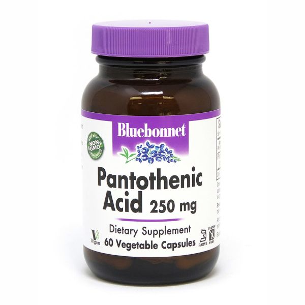    Bluebonnet Nutrition Pantothenic Acid 250 mg 60  