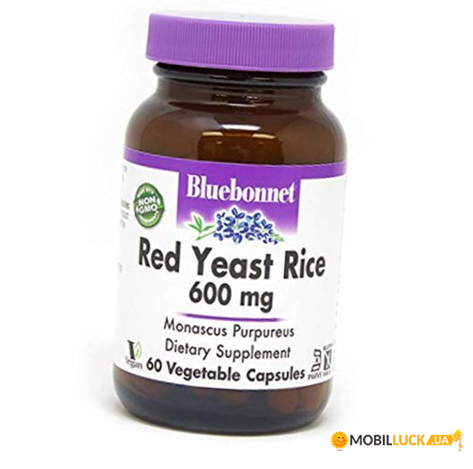  Bluebonnet Nutrition Red Yeast Rice 60  (71393005)