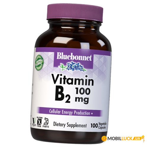  Bluebonnet Nutrition Vitamin B2 100 100 (36393112)