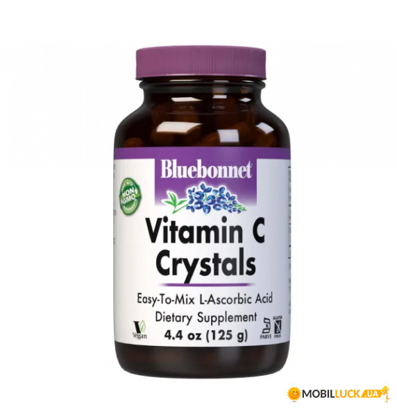    Bluebonnet Nutrition Vitamin C Crystals 125  