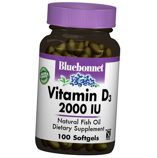  Bluebonnet Nutrition Vitamin D3 2000 100  (36393009)