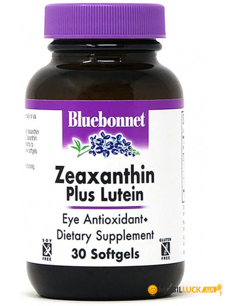  Bluebonnet Nutrition Zeaxanthin Plus Lutein  30  (4384302967)