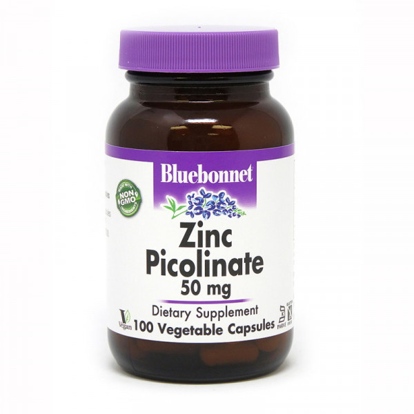    Bluebonnet Nutrition Zinc Picolinate 50 mg 100  