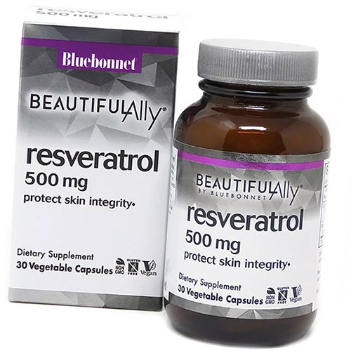  Bluebonnet Nutrition Resveratrol 500 30 (70393012)