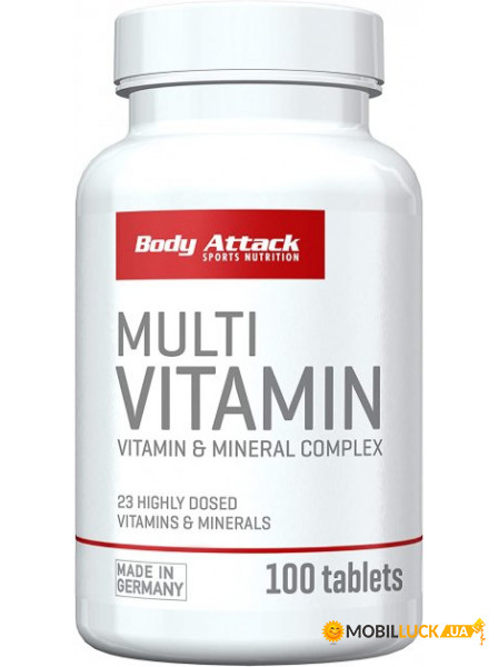  Body Attack Multi Vitamin 100  (4384303688)