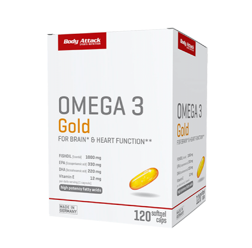  Body Attack Omega-3 Gold Pro 120  (4384303689)