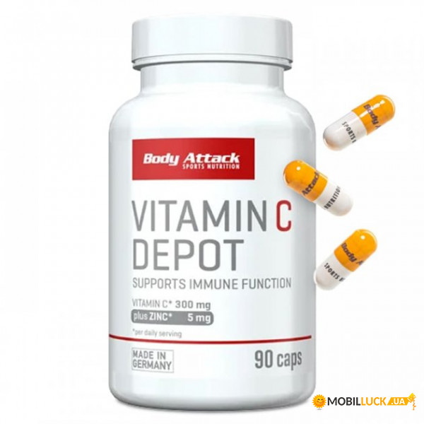  Body Attack Vitamin C Depot 90  (4384303691)