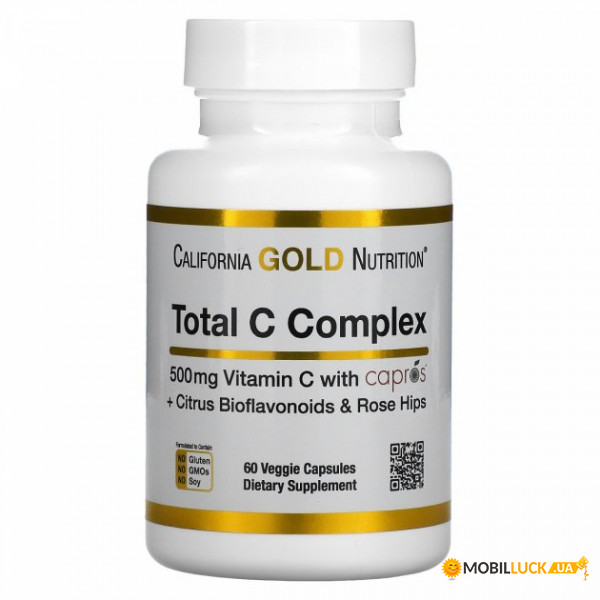    C      California Gold Nutrition (Total C Complex) 500  60  