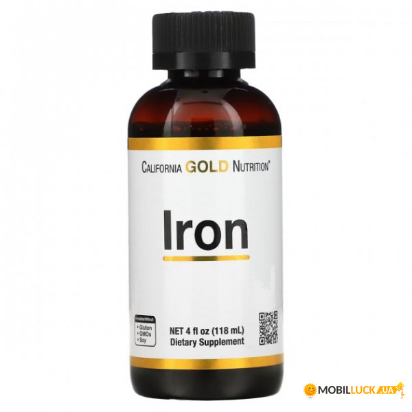   California Gold Nutrition (Iron) 118 