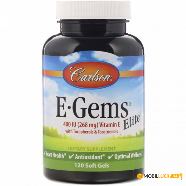   Carlson Labs Vitamin E 400  120 