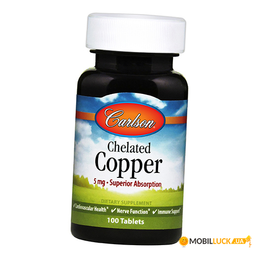  Carlson Labs Chelated Copper 100  (36353070)