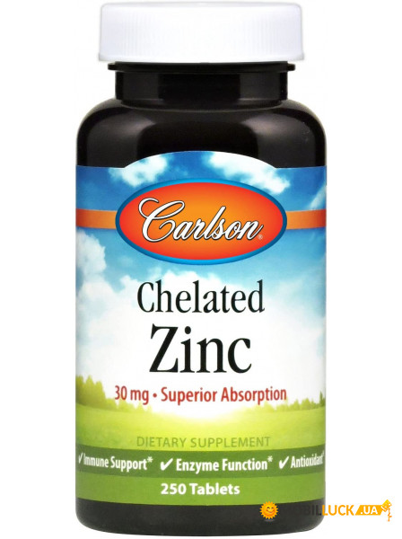 ³ Carlson Labs Chelated Zinc 250  (4384303016)