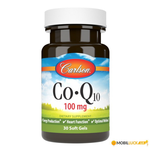 ³ Carlson Labs CoQ10 100 mg 30 