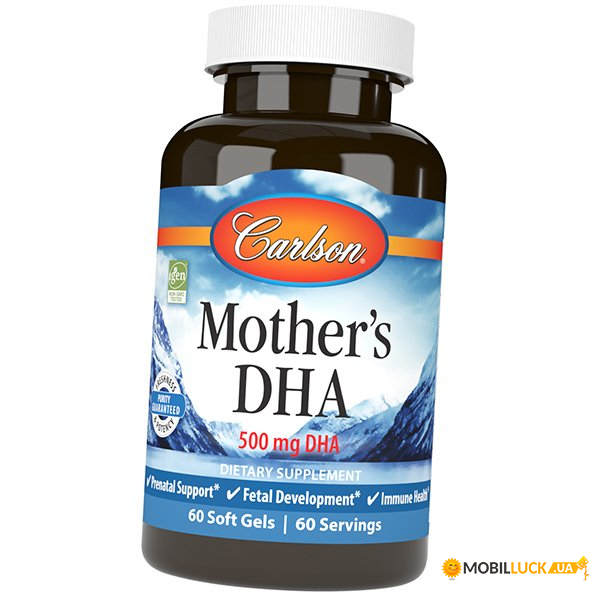     Carlson Labs Mothers DHA 60 (67353031)