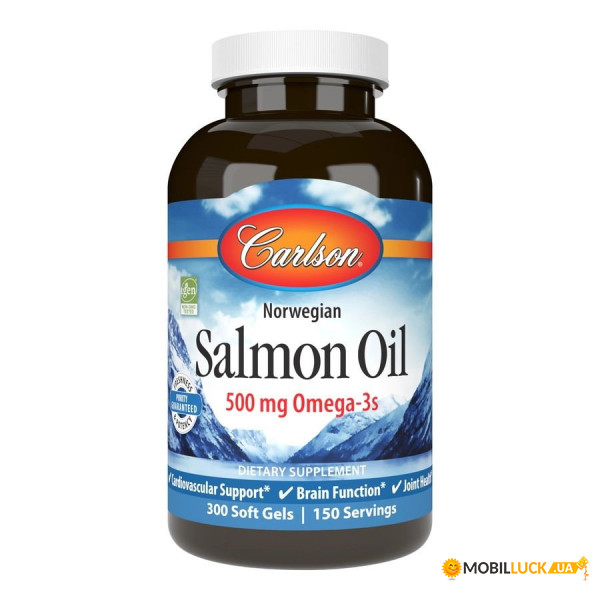   Carlson Labs Salmon Oil 300  