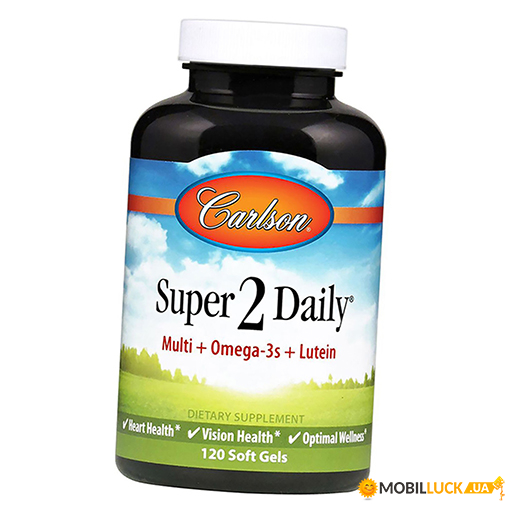  Carlson Labs Super 2 Daily 120  (36353033)