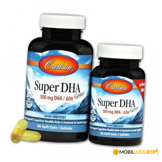  Carlson Labs Super DHA 80 (67353018)