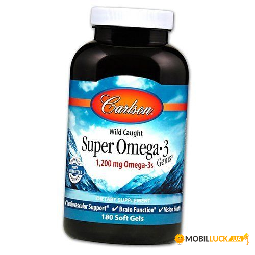  Carlson Labs Super Omega-3 1200 50 (67353019)