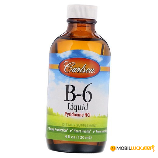  Carlson Labs Vitamin B6 Liquid 120 (36353056)