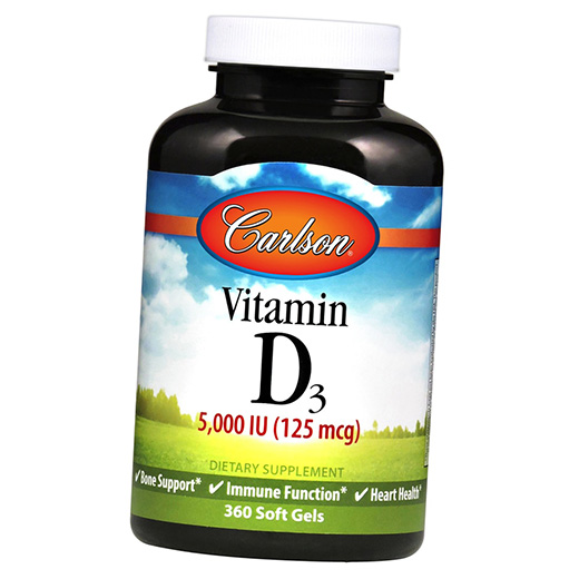  Carlson Labs Vitamin D3 5000 120  (36353060)