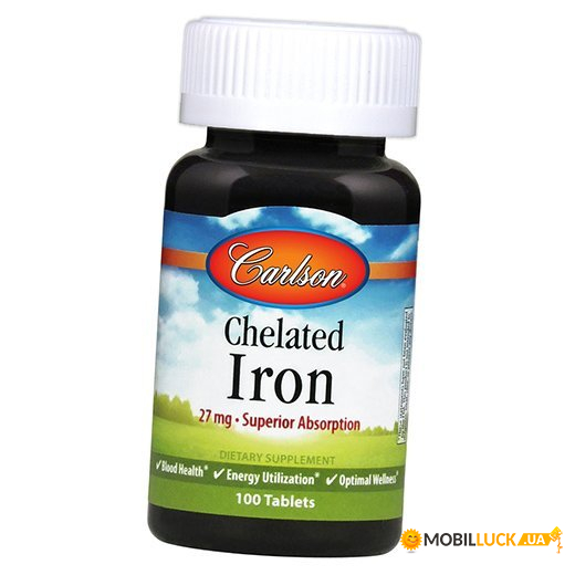  Carlson Labs Chelated Iron 100 (36353072)