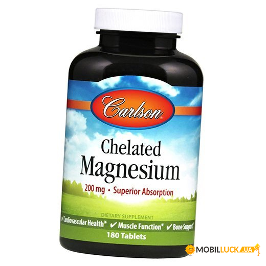 ³ Carlson Labs Chelated Magnesium 180  (36353055)