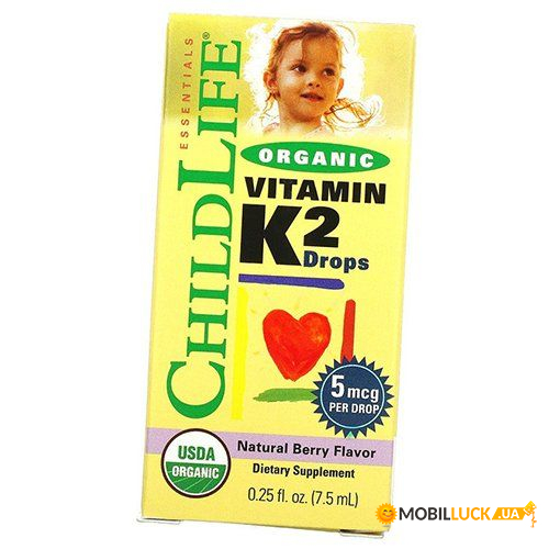   2   ChildLife Organic Vitamin K2 75  (36514003)