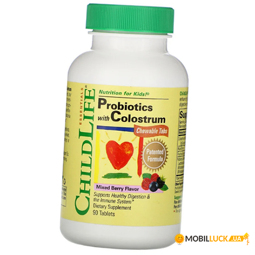      ChildLife Probiotics With Colostrum 90  (69514001)