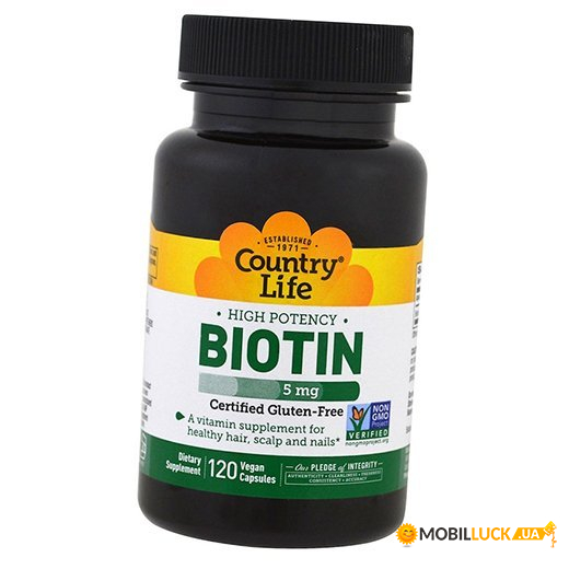 ³ Country Life Biotin 5000 120  (36124037)