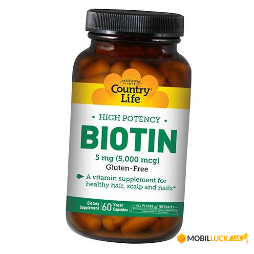 ³ Country Life Biotin 5000 60  (36124037)