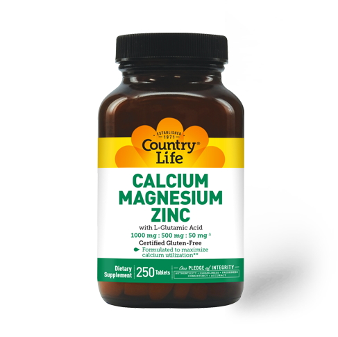 ³   Country Life Calcium Magnesium Zinc 250 