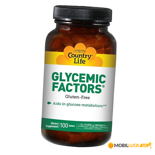  Country Life Glycemic Fators 100  (36124052)