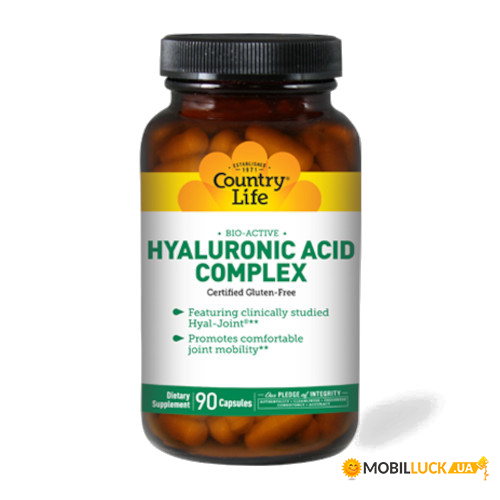 ³ Country Life Hyaluronic Acid Complex 90 