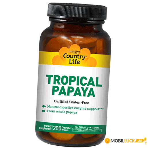 ³ Country Life Tropical Papaya 200  (69124004)