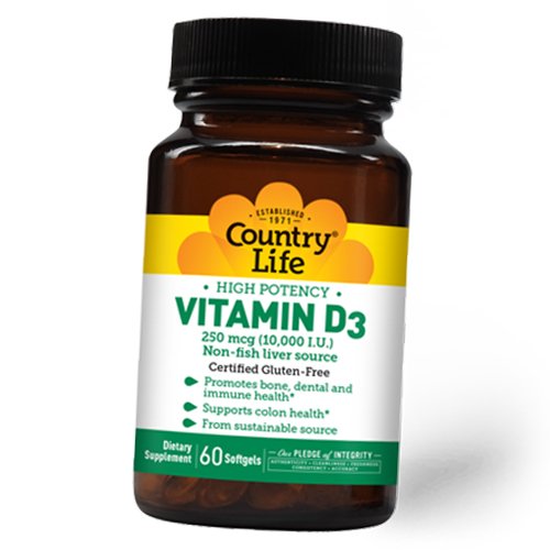 ³ D3 Country Life Vitamin D3 10000 60 (36124113)